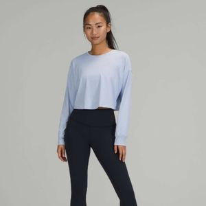 🩵 Lululemon | Muscle Love Long Sleeve Shirt in Blue Linen